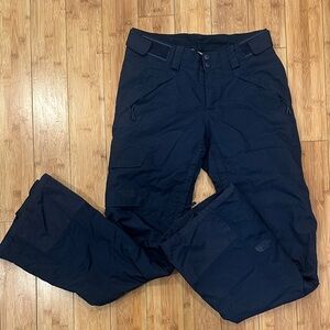 The North Face Navy Ski/Snow Pants Small Long/Tall